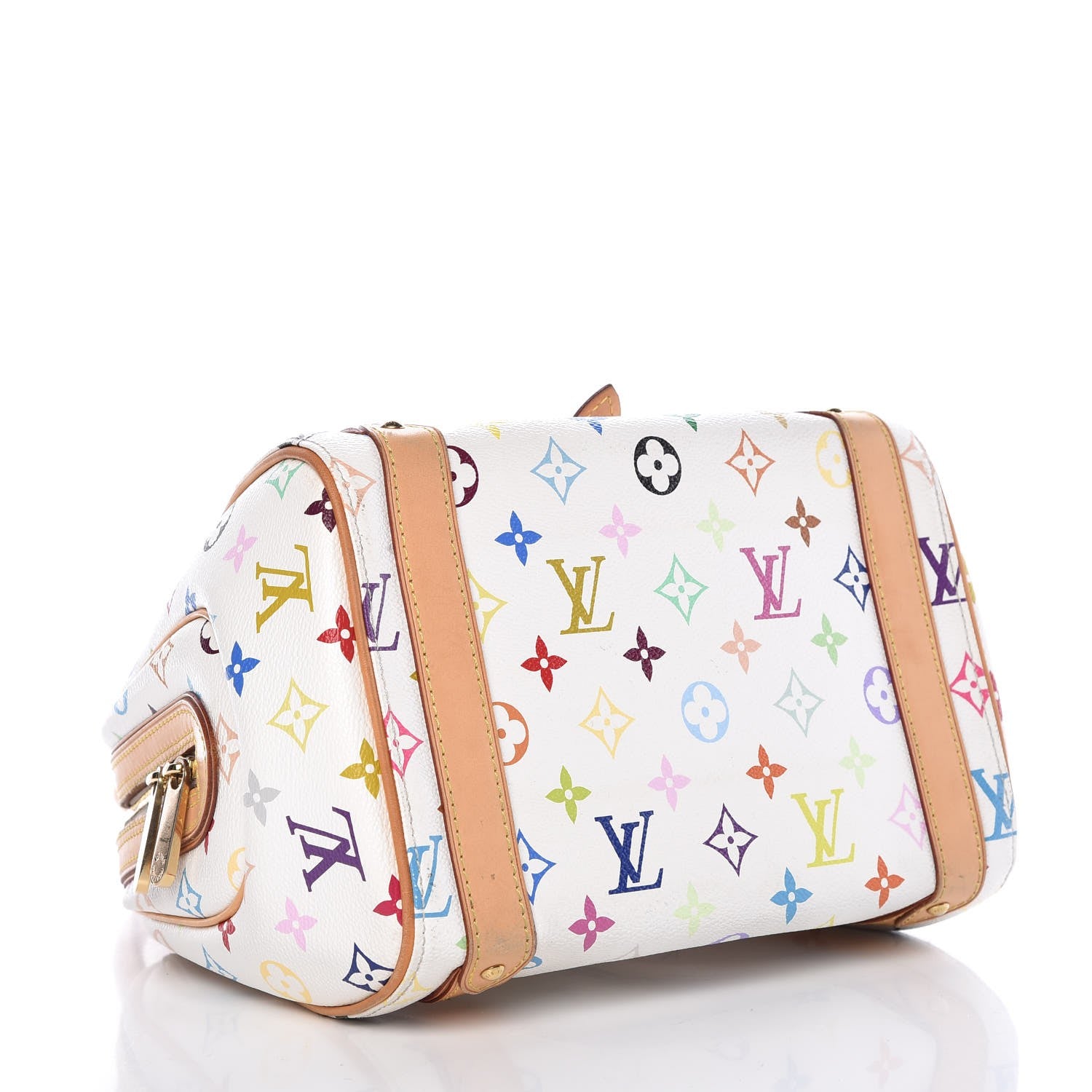 Louis Vuitton Monogram Multicolor Priscilla White 4 of 18