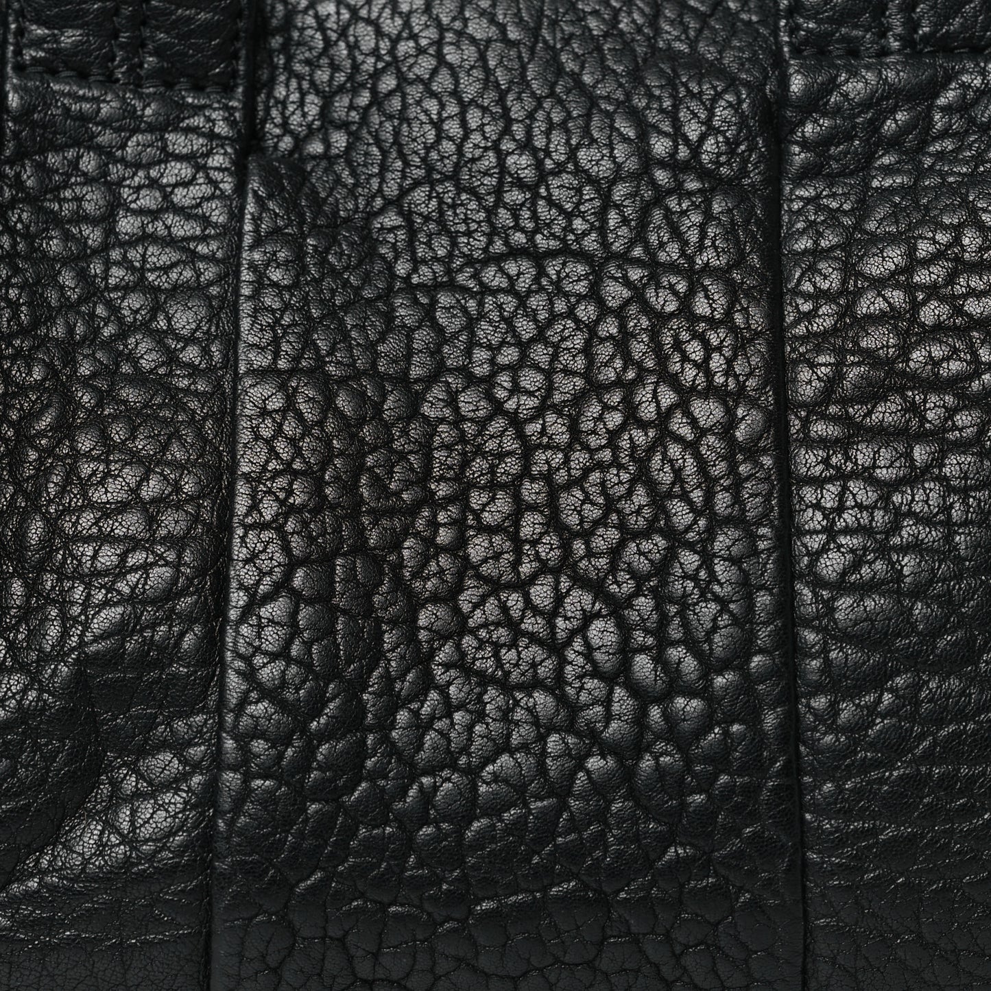 Pebbled Lambskin Rockie Black Rose Gold Hardware