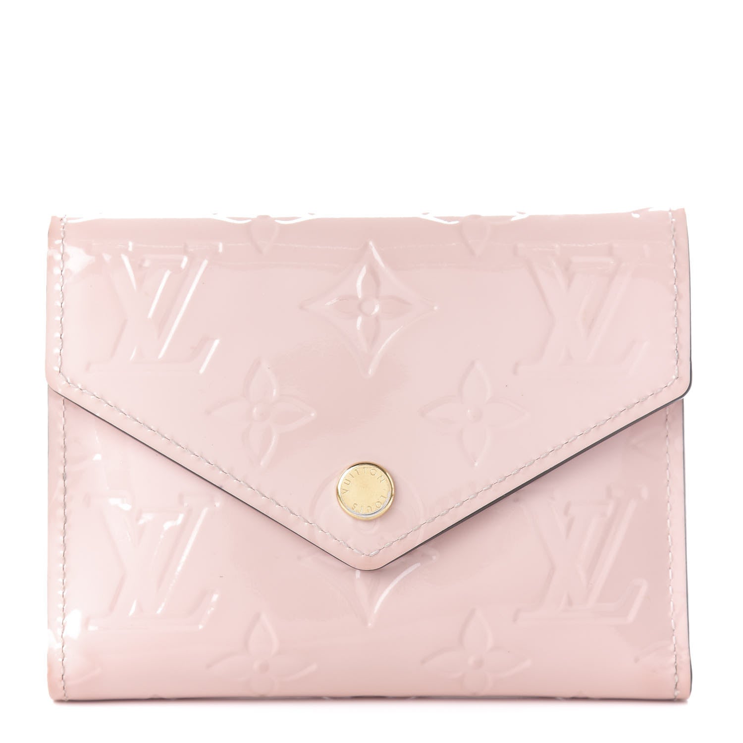 Louis Vuitton Vernis Victorine Wallet Rose Ballerine 1 of 11