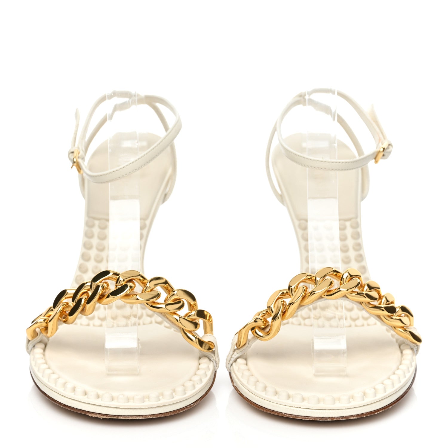 Bottega Veneta Lambskin Dot 90mm Sandals 40 String 2 of 11
