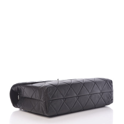 Chanel Calfskin Quilted In The Business Flap Bag Black 4 of 10