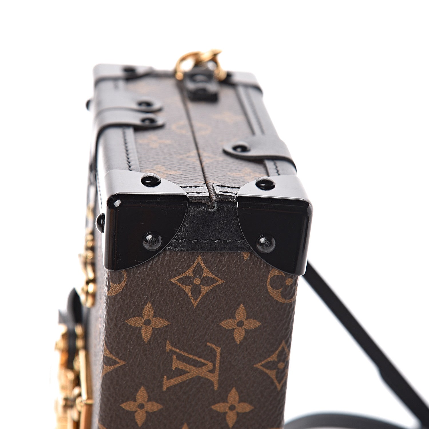 Louis Vuitton Monogram Petite Malle Black 7 of 13