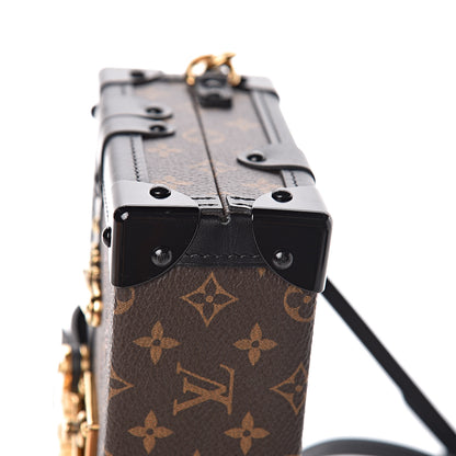 Louis Vuitton Monogram Petite Malle Black 7 of 13
