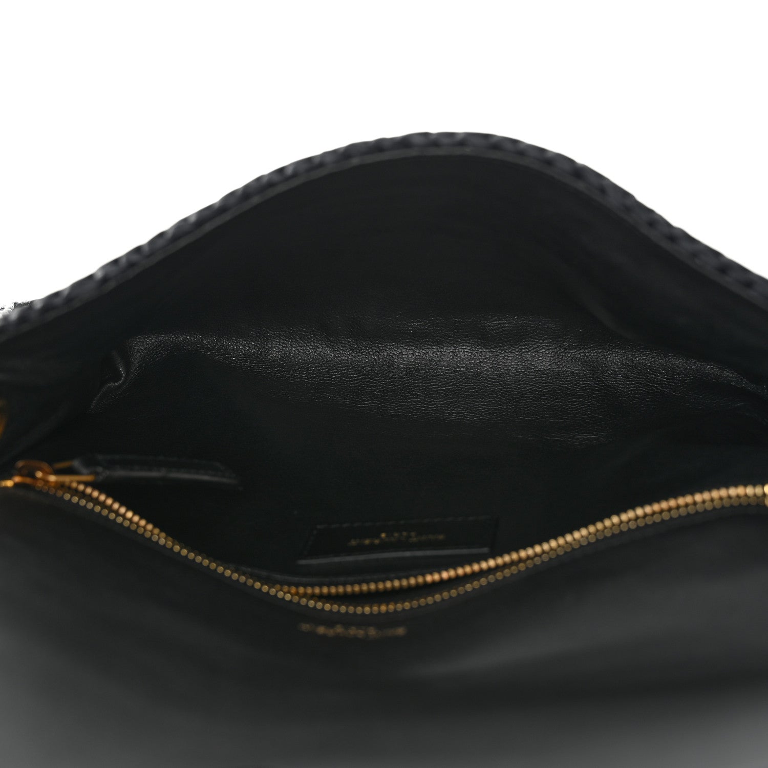 Saint Laurent Raffia Monogram Tassel Kate 99 Black 4 of 10