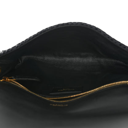 Saint Laurent Raffia Monogram Tassel Kate 99 Black 4 of 10