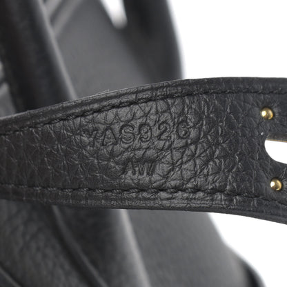 Hermes Taurillon Clemence Lindy 26 Black 7 of 13