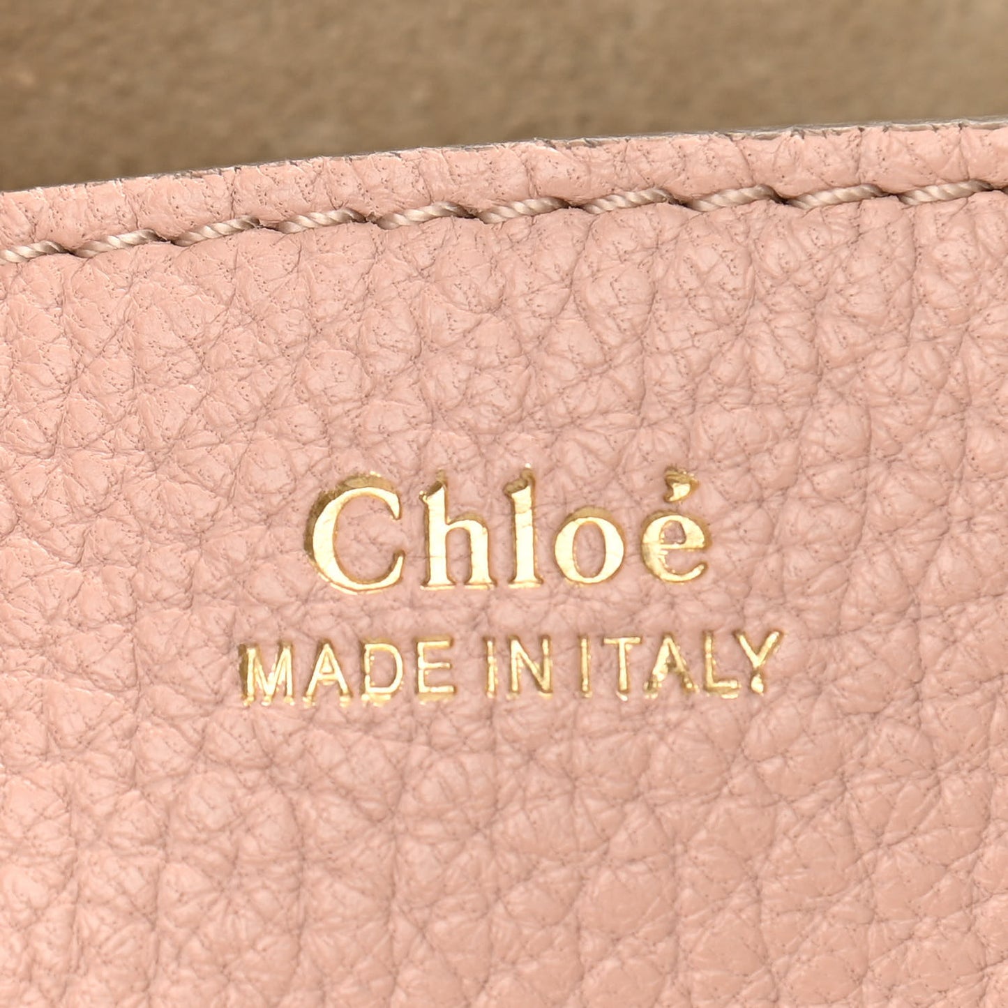 Grained Lambskin Mini Drew Shoulder Bag Misty Rose