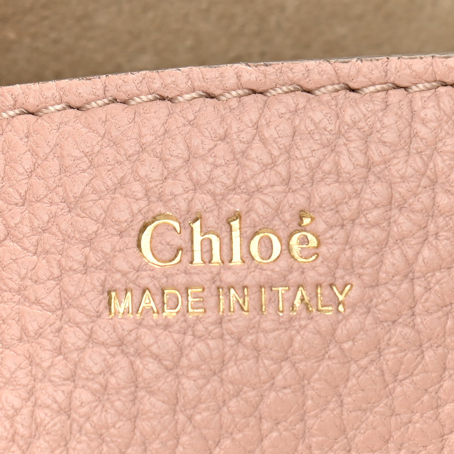 Chloe Grained Lambskin Mini Drew Shoulder Bag Misty Rose 6 of 10