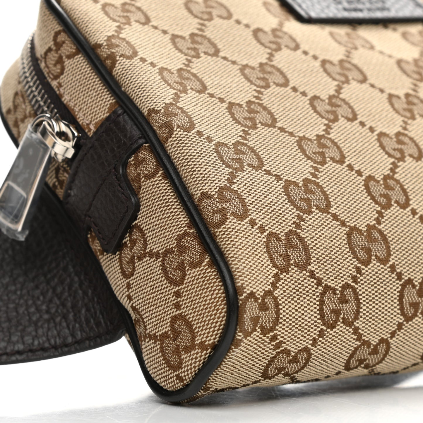 Monogram Belt Bag Dark Brown