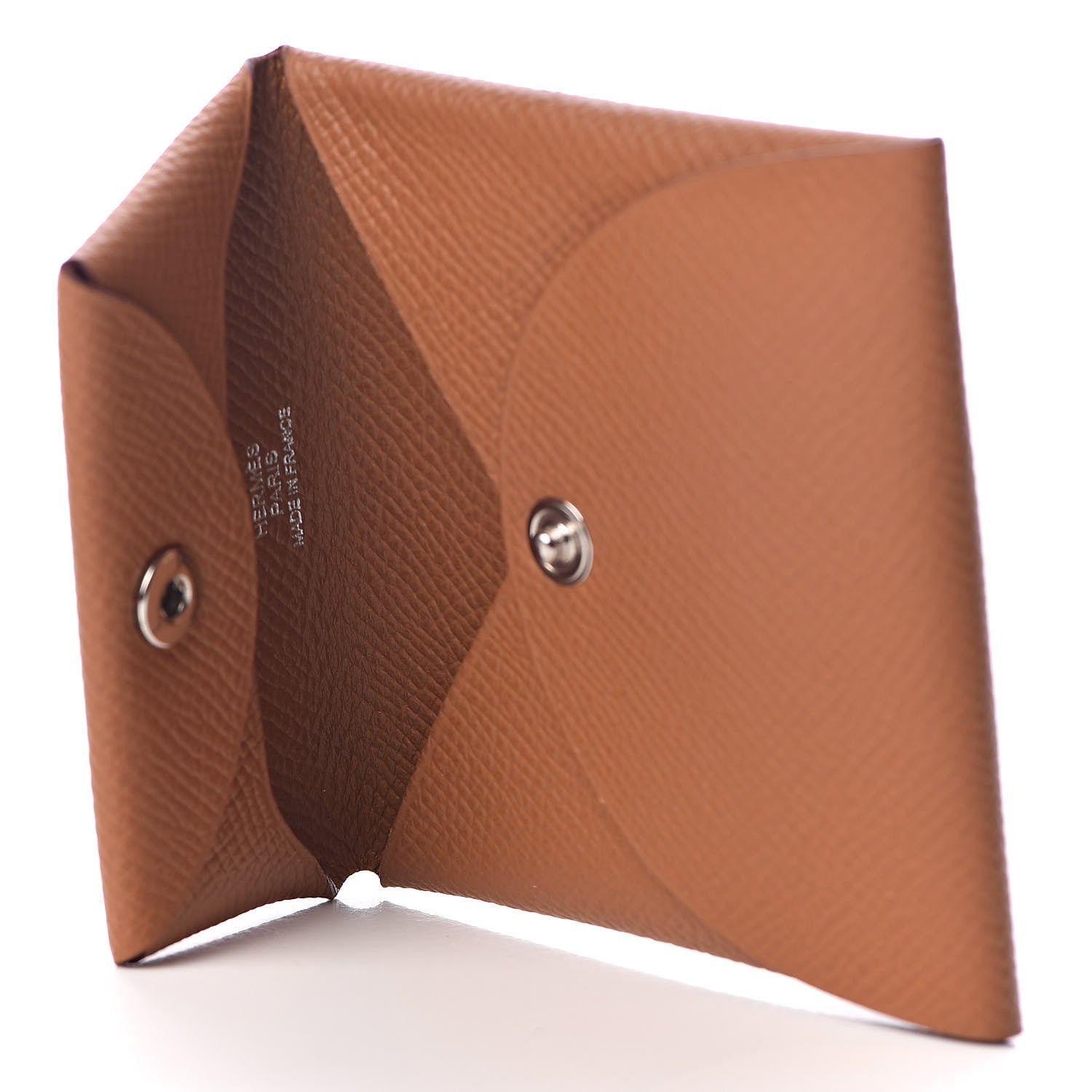 Hermes Epsom Bastia Coin Purse Gold 5 of 7