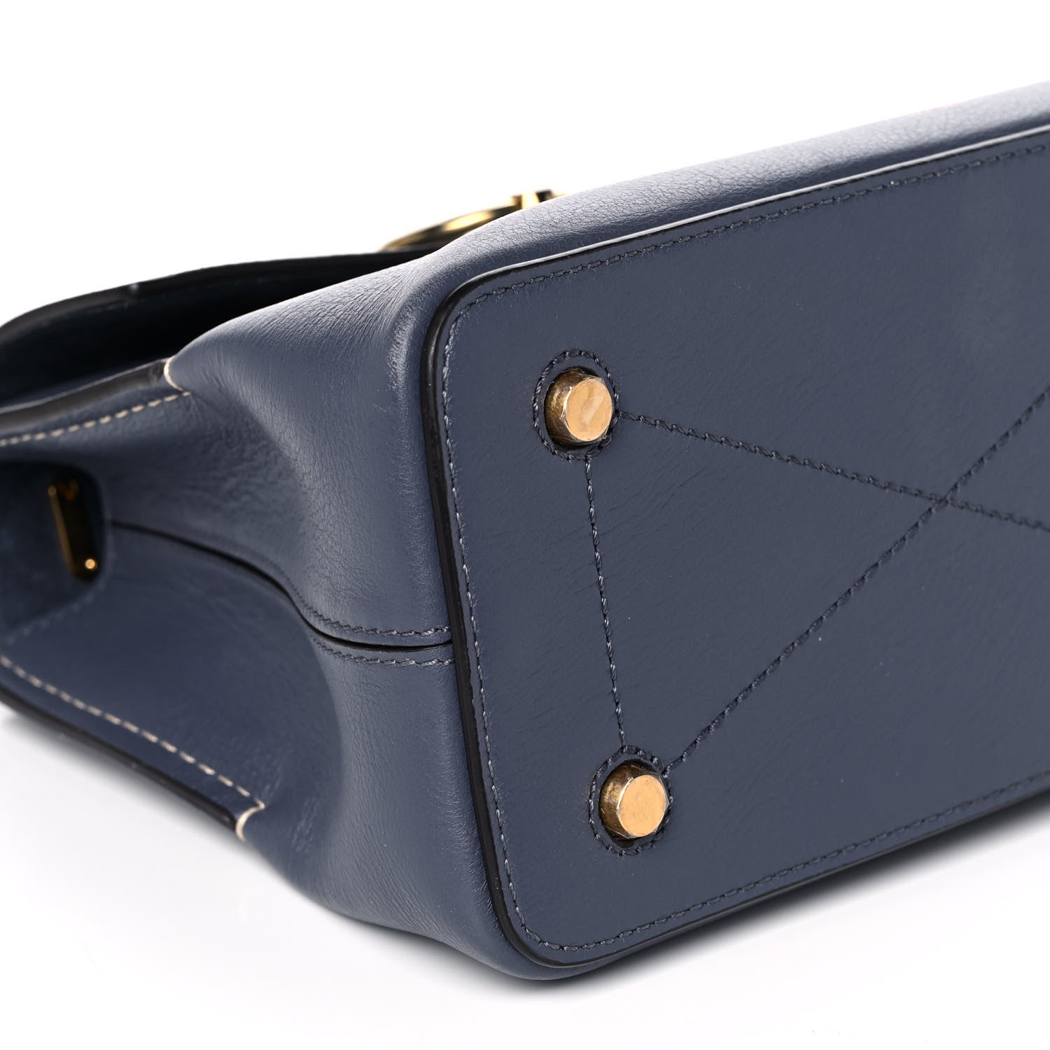 Mulberry Small Classic Grain Calfskin Mini Seaton 9 of 12