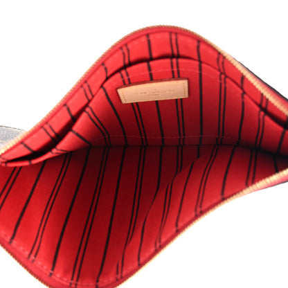 Louis Vuitton Monogram Neverfull MM GM Pochette Cherry 5 of 11