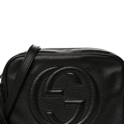Gucci Pebbled Calfskin Small Soho Disco Bag Black 8 of 14