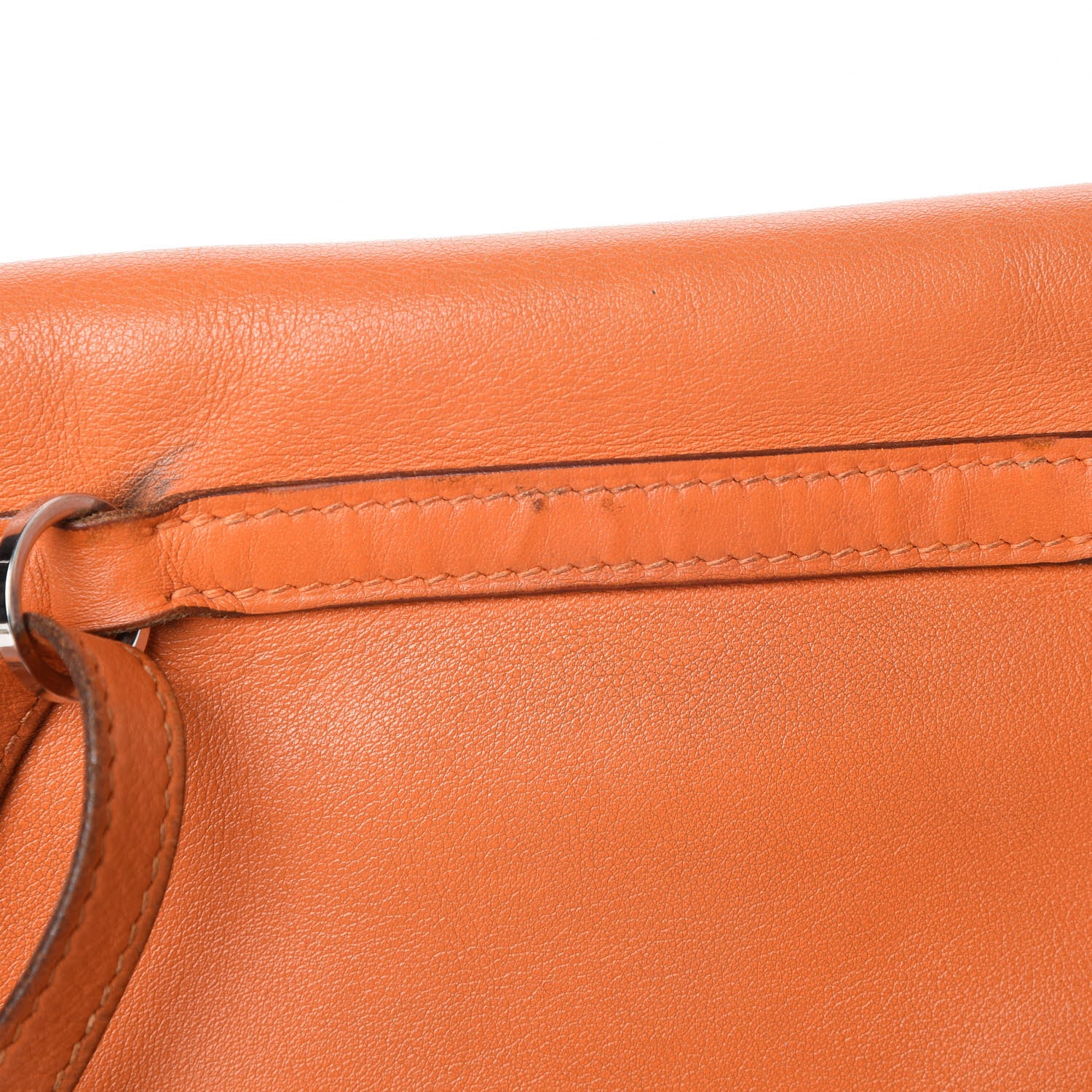Hermes Swift Kelly Danse Belt Bag Orange 12 of 25
