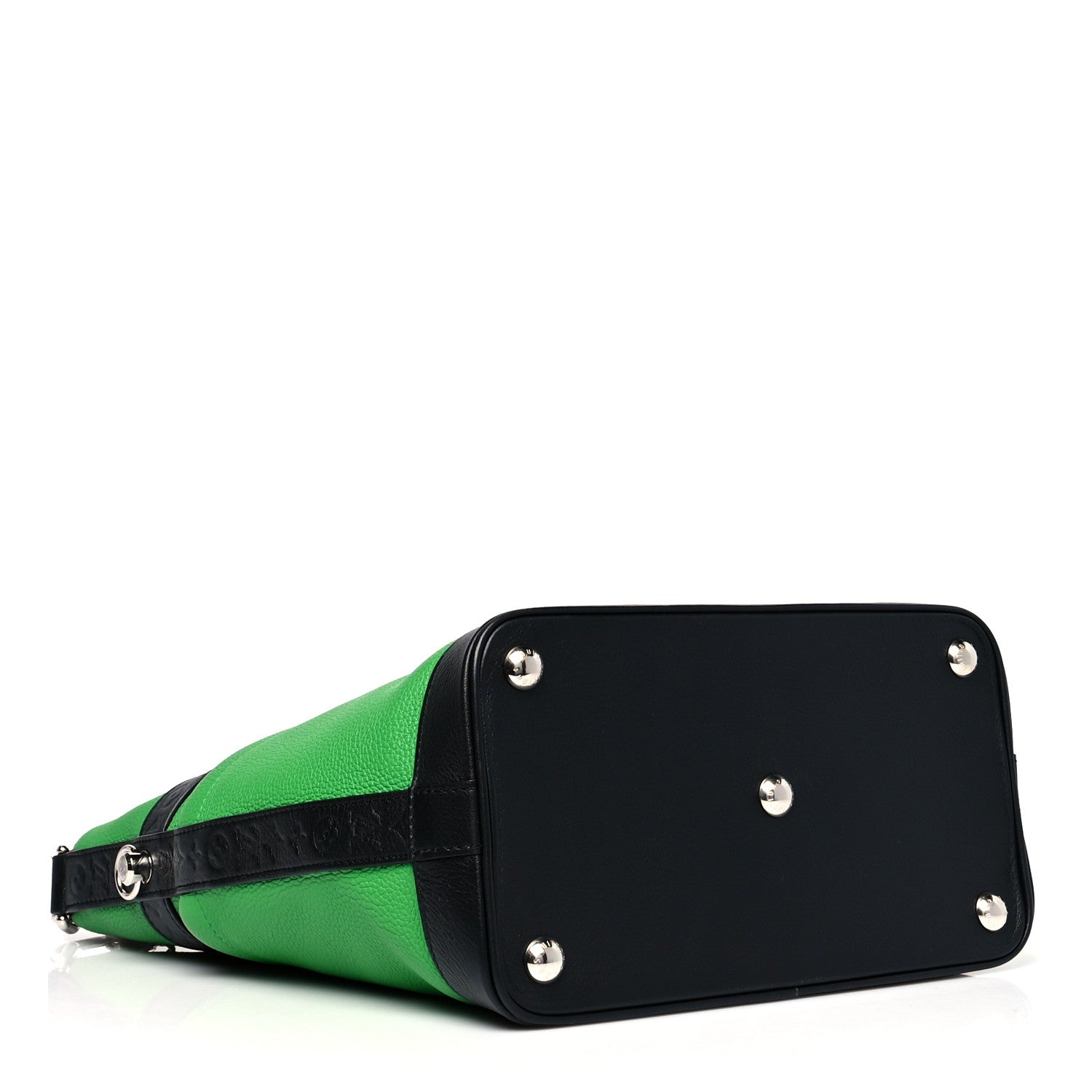 Louis Vuitton Calfskin Cruiser GM Green Black 3 of 8