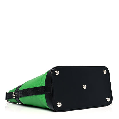 Louis Vuitton Calfskin Cruiser GM Green Black 3 of 8