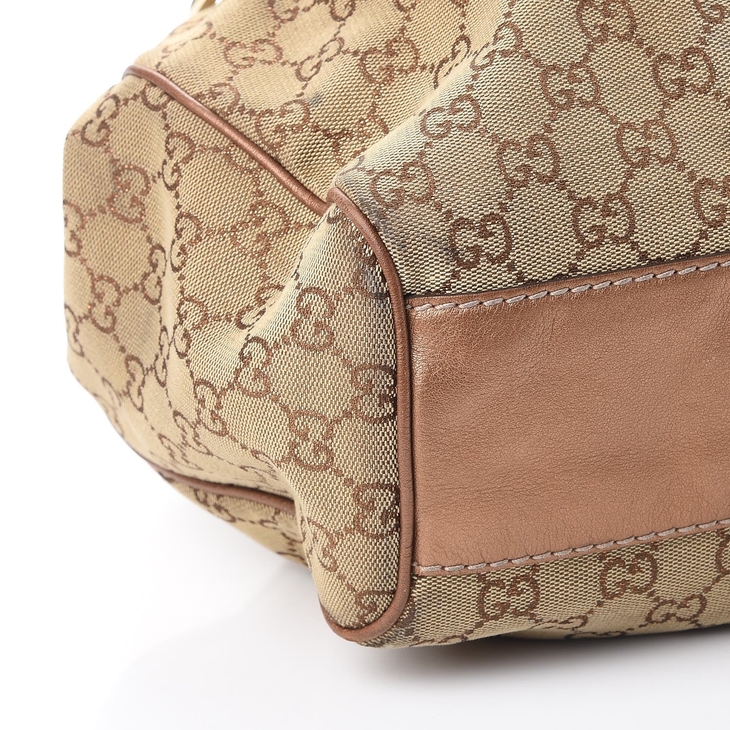 Gucci Monogram Medium Sukey Tote Bronze 11 of 13