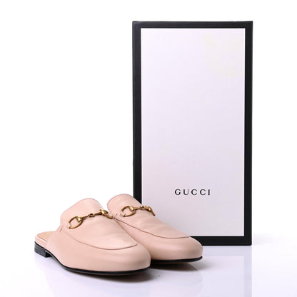 Gucci Malaga Kid Womens Princetown Slippers 37 Skin Rose 9 of 9