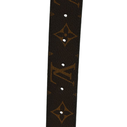 Louis Vuitton Calfskin Monogram 30mm LV Initiales Reversible Belt 90 36 Black 4 of 6