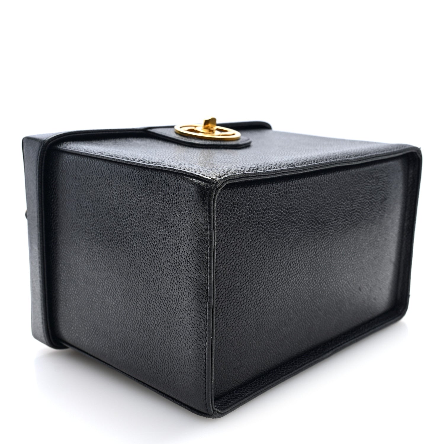 Chanel Caviar Vanity Train Case Black 4 of 11