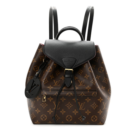 Louis Vuitton Monogram Montsouris PM Black 1 of 9