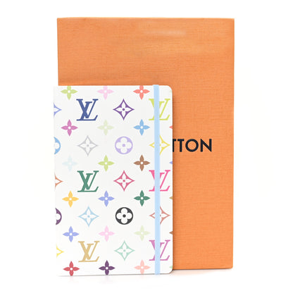 Louis Vuitton LV x TM Monogram Multicolor Jane Notebook MM White 7 of 7