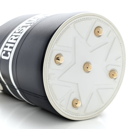 Christian Dior Calfskin Small Dior Vibe Bucket Blue 9 of 10