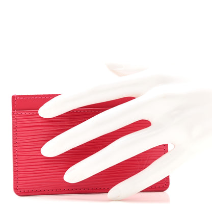 Louis Vuitton Epi Card Holder Pivoine 2 of 10