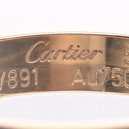 Cartier 18K Yellow Gold 3.5mm LOVE Wedding Band Ring 50 5.25 4 of 7