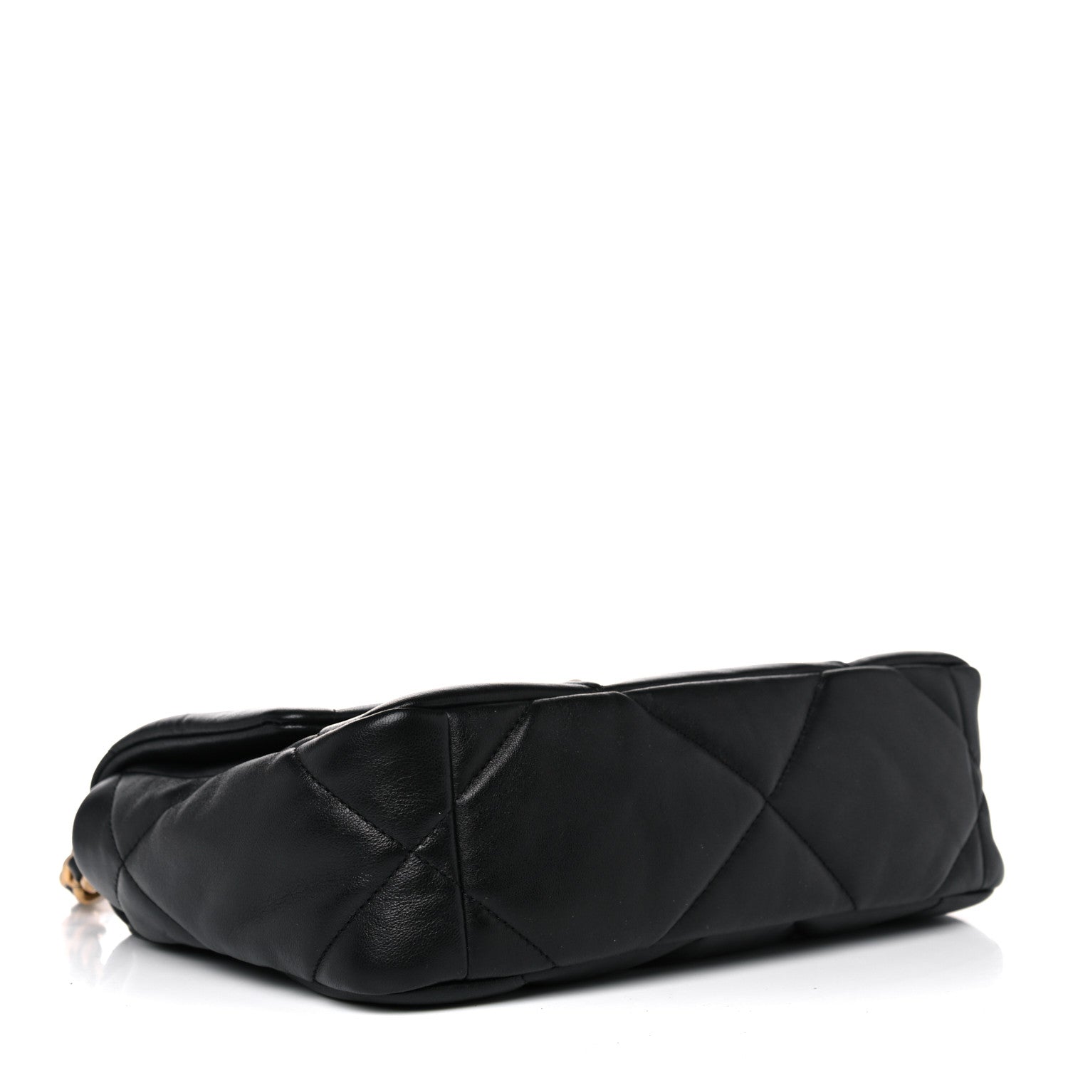 Chanel Lambskin Quilted Medium Chanel 19 Flap Black 4 of 10