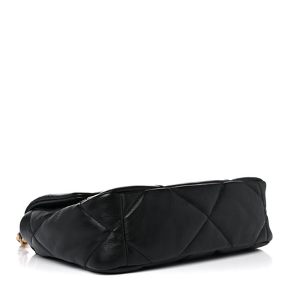 Chanel Lambskin Quilted Medium Chanel 19 Flap Black 4 of 10
