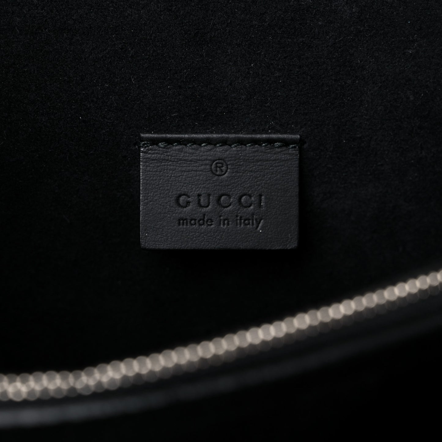 GG Supreme Monogram Medium Dionysus Shoulder Bag Black