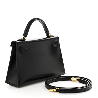 Hermes Box Mini Kelly Sellier 20 Black 3 of 12