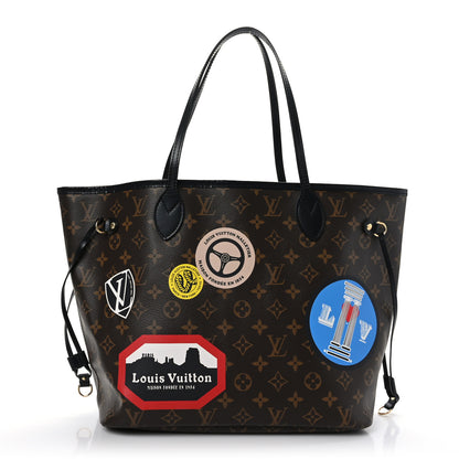 Louis Vuitton Monogram World Tour Neverfull MM 4 of 11