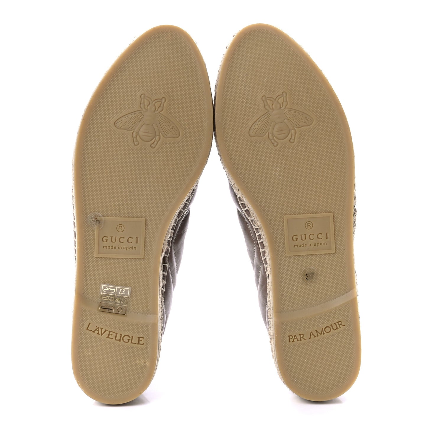 Nappa Matelasse GG Marmont Espadrilles 37 Porcelain Rose