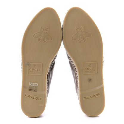 Gucci Nappa Matelasse GG Marmont Espadrilles 37 Porcelain Rose 5 of 8