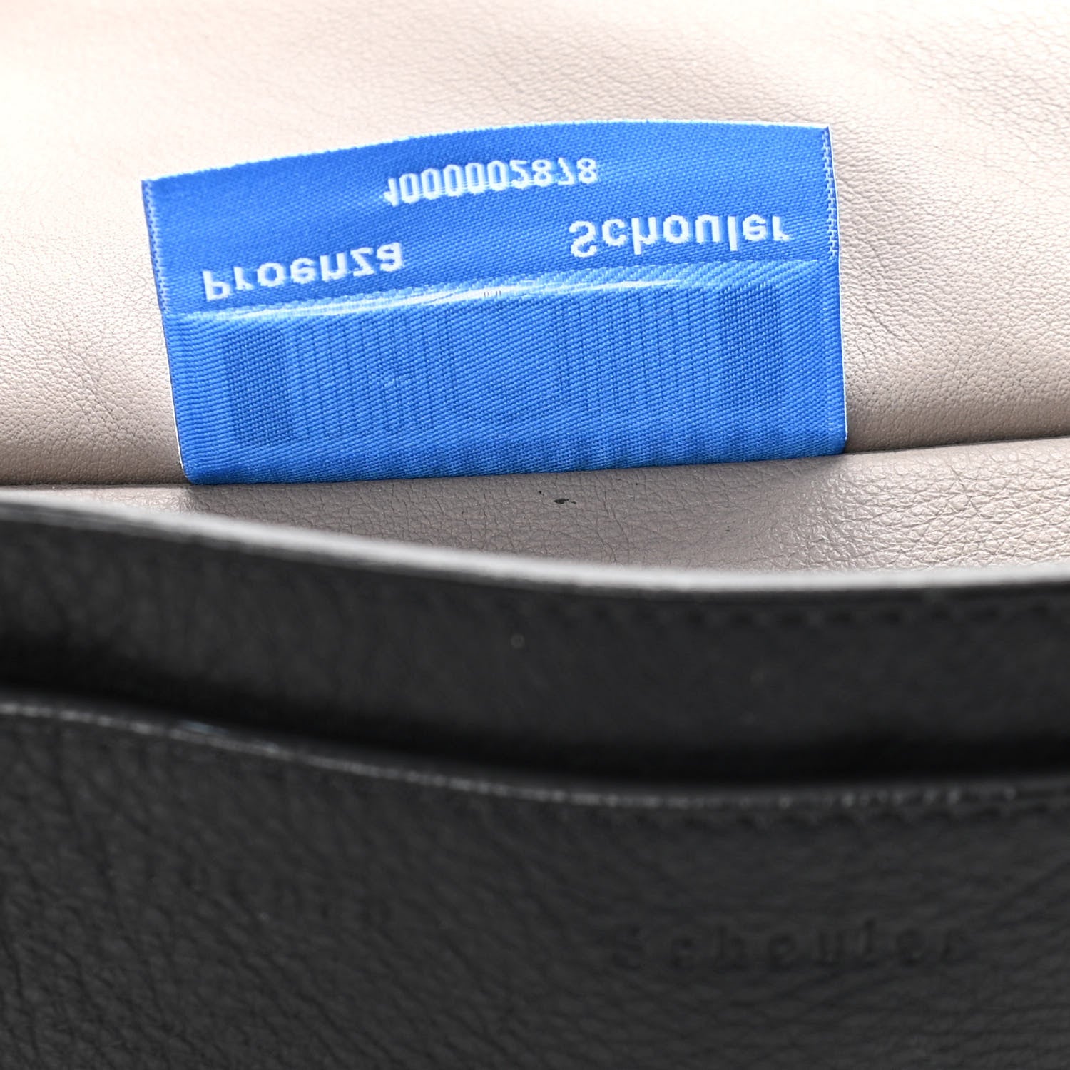 Proenza Schouler Pebbled Calfskin Large PS Courier Backpack Black 7 of 11