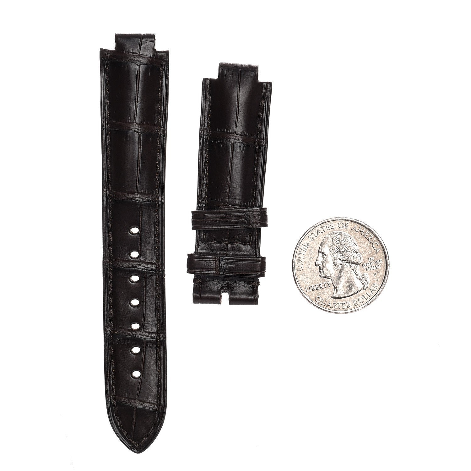 Louis Vuitton Alligator Tambour 10mm Watch Strap 2 of 4