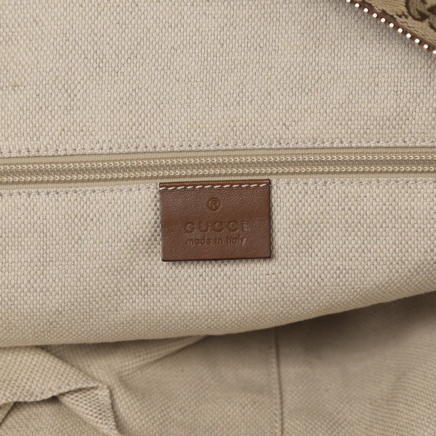 Gucci Monogram Carry-On Duffle Bag Brown 5 of 9