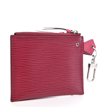 Louis Vuitton Epi Trio Card Case Wallet Rose Ballerine Rouge Fuchsia 3 of 9