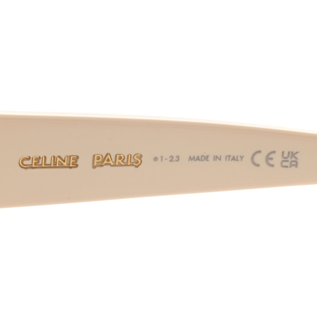 Acetate Triomphe 01 Sunglasses CL 40226U White