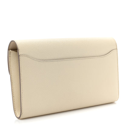 Hermes Epsom Constance Long Wallet Craie 3 of 12
