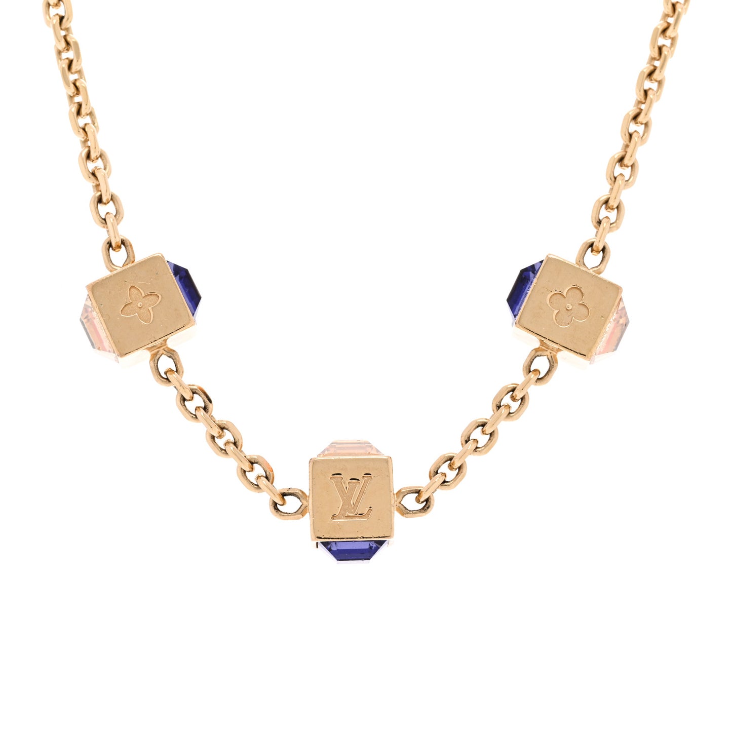 Swarovski Gamble Short Necklace Azur