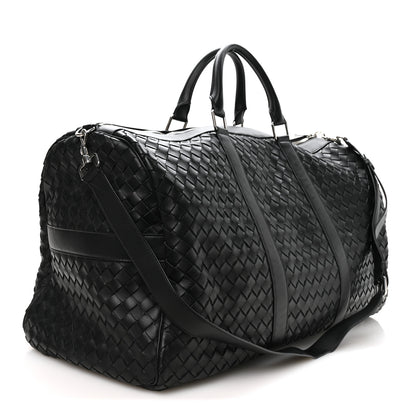 Bottega Veneta Nappa Intrecciato Weekend Bag Black 3 of 10