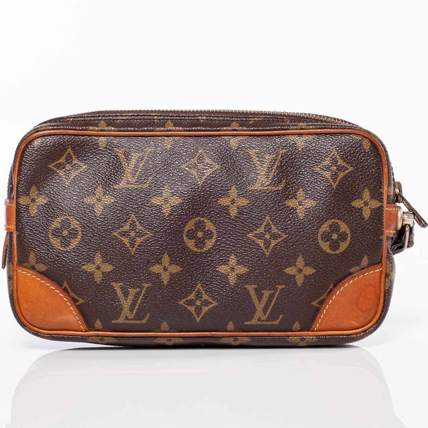 Louis Vuitton Monogram Pochette Marly Dragonne Bag 1 of 8