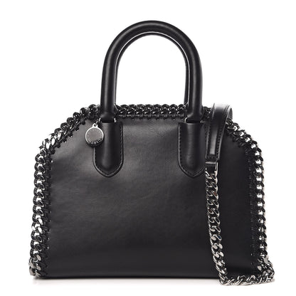 Stella McCartney Eco Alter Nappa Mini Falabella Box Top Handle Bag Black 1 of 9