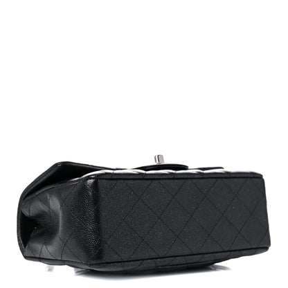Chanel Iridescent Caviar Quilted Mini Rectangular Flap Black 4 of 10