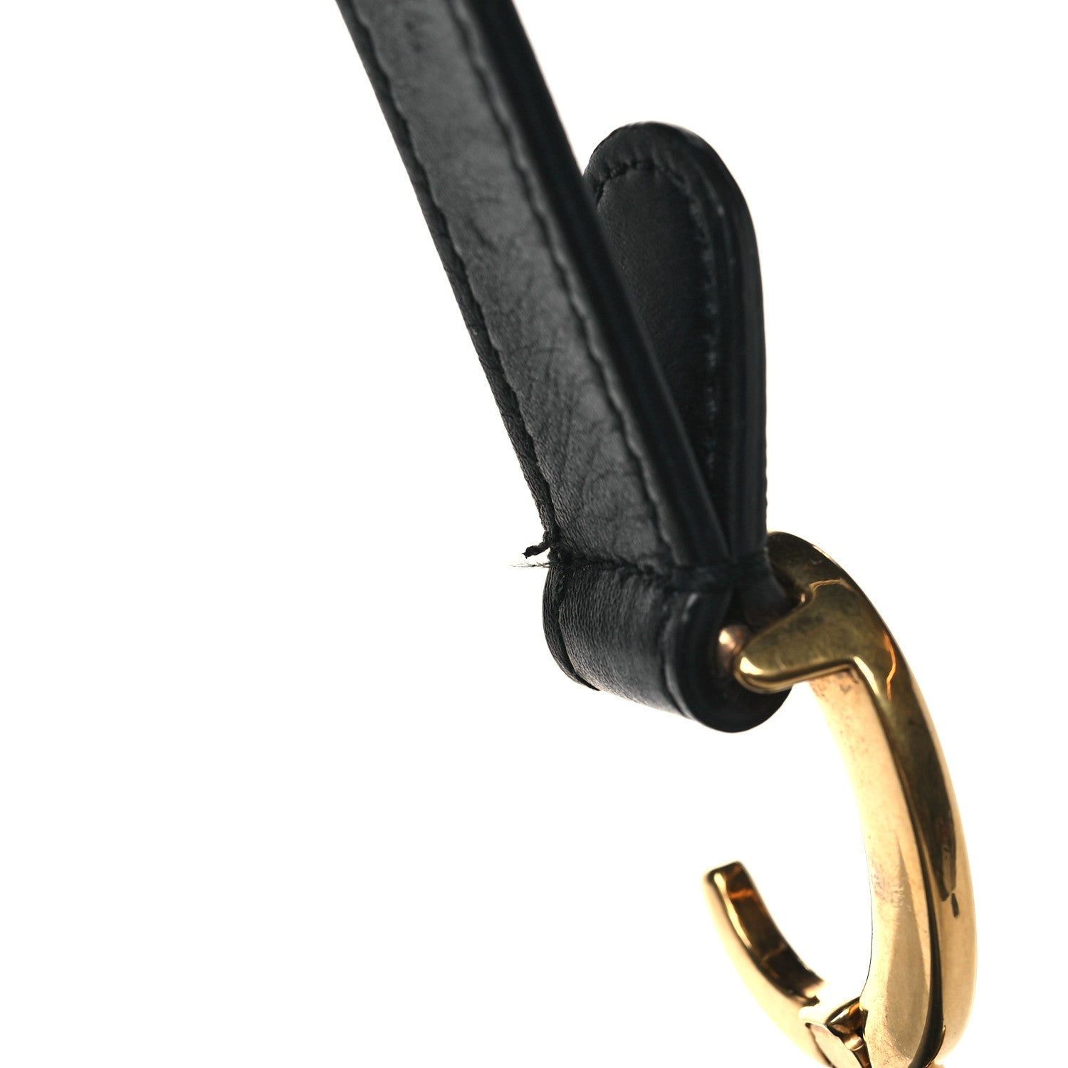 Christian Dior Calfskin Mini Saddle Bag Black 11 of 11