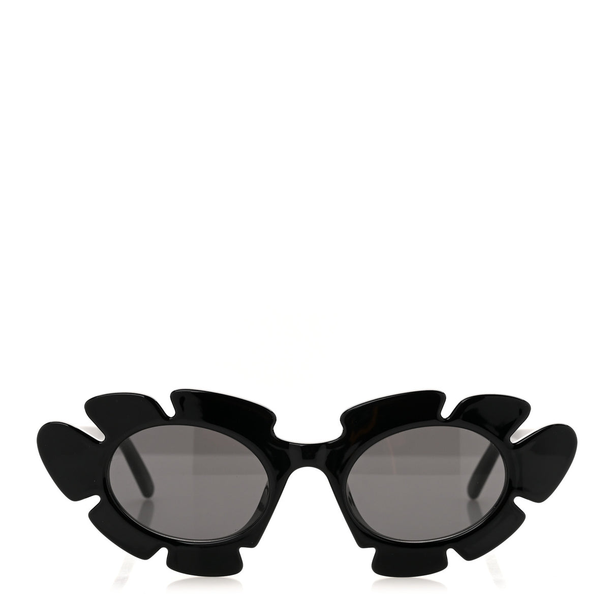 Acetate Nylon Flower Sunglasses LW40088U Black