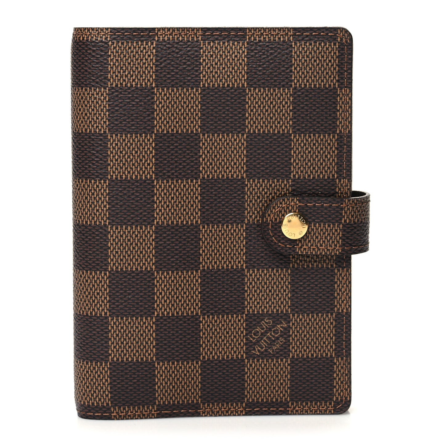 Damier Ebene Small Ring Agenda Cover